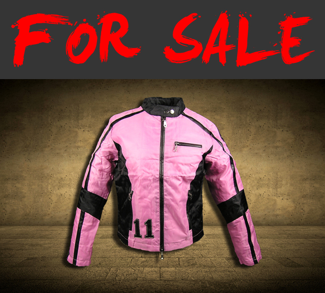 DAMEN-GIRLS-JACKE-COLLEGEJACKE-RACING-STREET-80S-WEAR-L