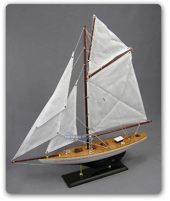 SEGELBOOT SEGELSCHIFF MODELL SEGELYACHT HOLZ MARITIME FRIESENHAUS