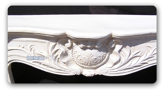 KAMINUMRANDUNG STUCK KAMINKONSOLE ANTIK OPTIK WANDBORD SHABBY CHIC